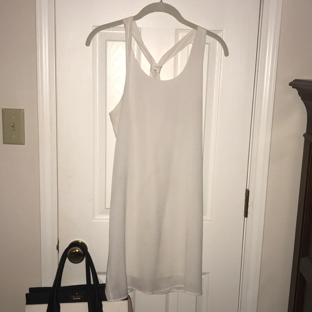 White boutique dress! Worn once for graduation!